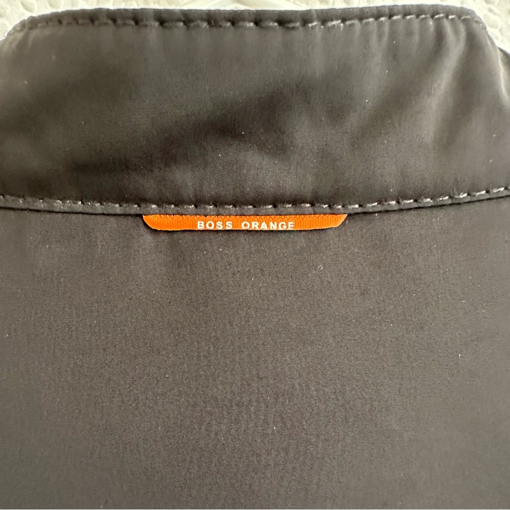 BOSS ORANGE by Hugo Boss Men’s Black Zip Up Jacket Size: XL - Picture 3 of 13